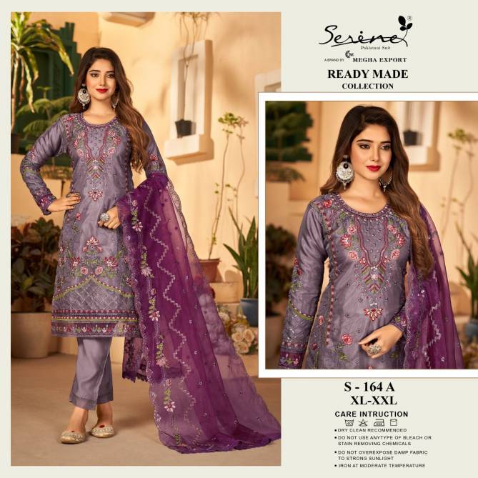 S 164 By Serine Readymade Pakistani Suits Catalog
